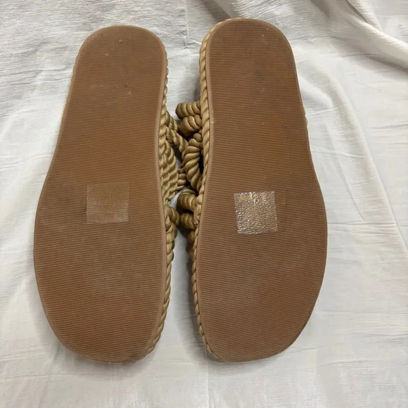 ASOS Design Rope Strap Sandals Espadrilles Slip On Size US 6 / EU 37 - Picture 9 of 12